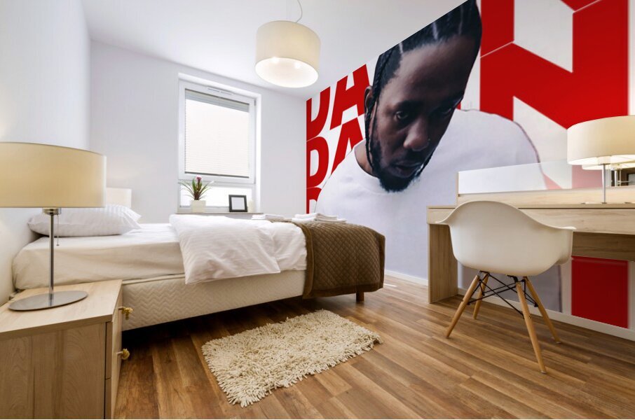 kendrick lamar 37 Mural print