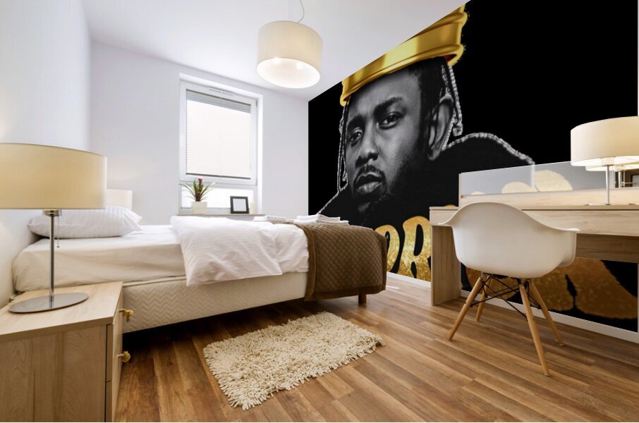 kendrick lamar 40 Mural print