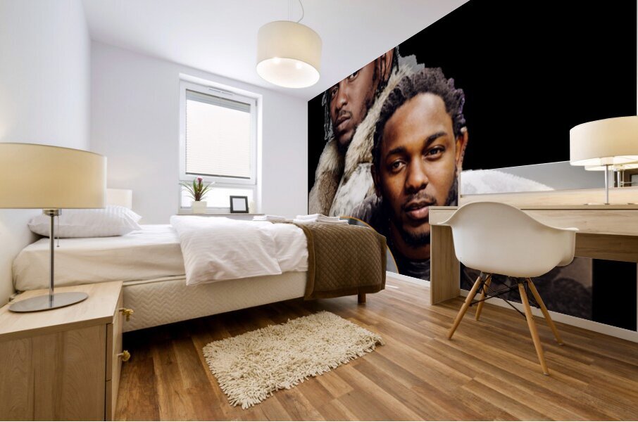 kendrick lamar 43 Mural print