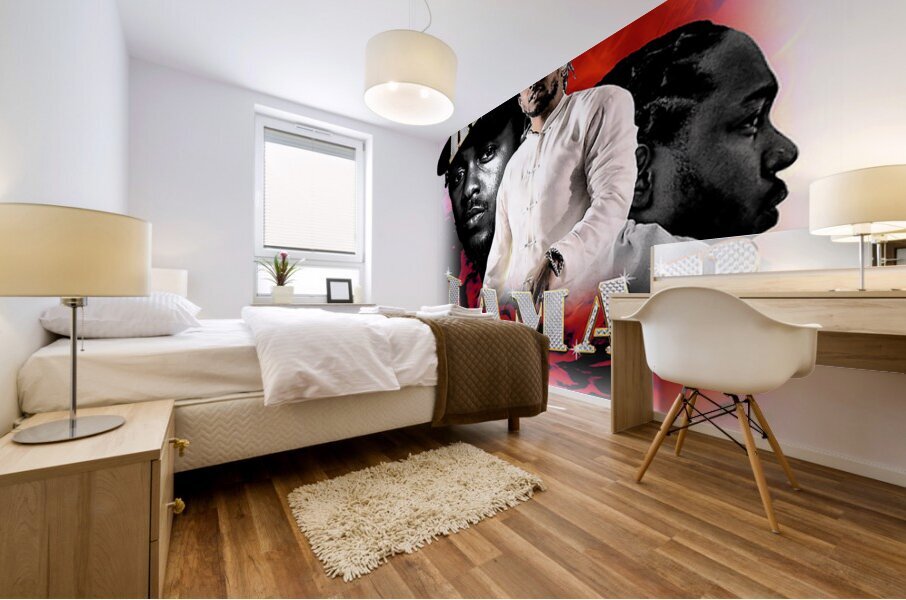 kendrick lamar 46 Mural print