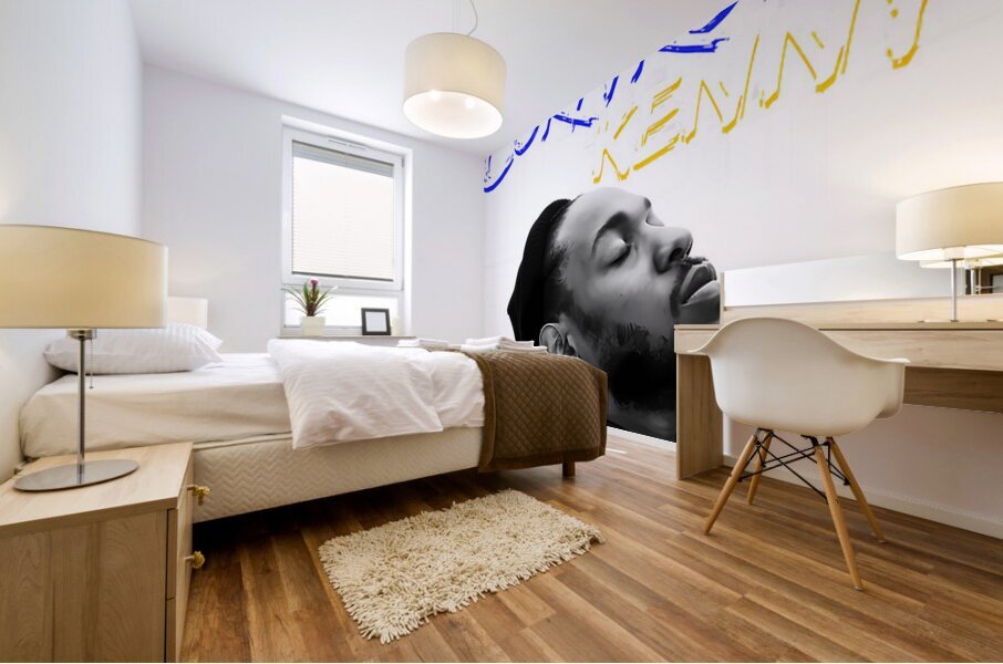kendrick lamar 57 Mural print