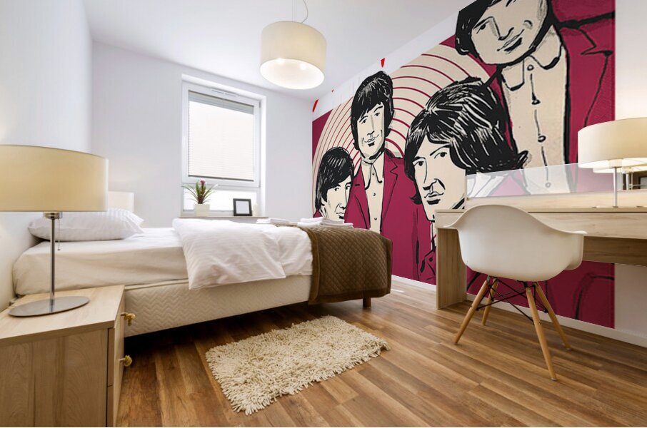 Kinks 2 Mural print