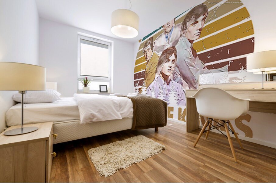 Kinks 15 Mural print