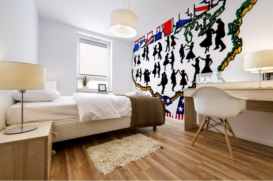 Kinks 28 Mural print