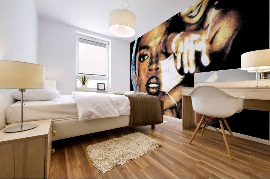 Lauryn Hill 38 Mural print