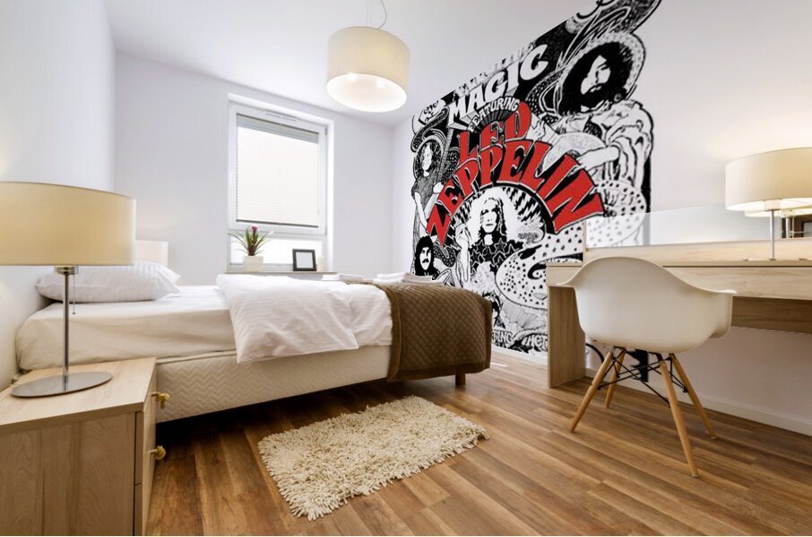 Led Zeppelin 3 Mural print