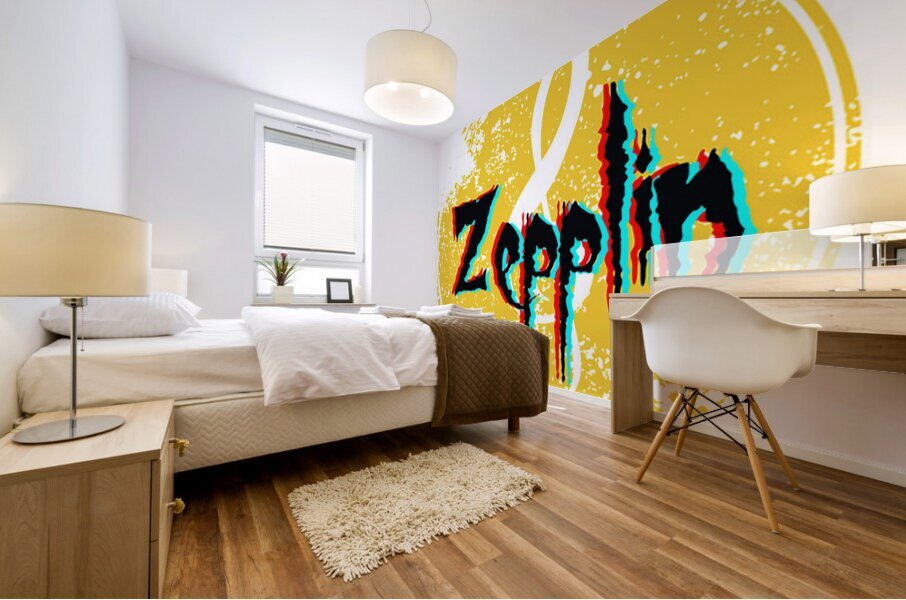 Led Zeppelin 15 Mural print