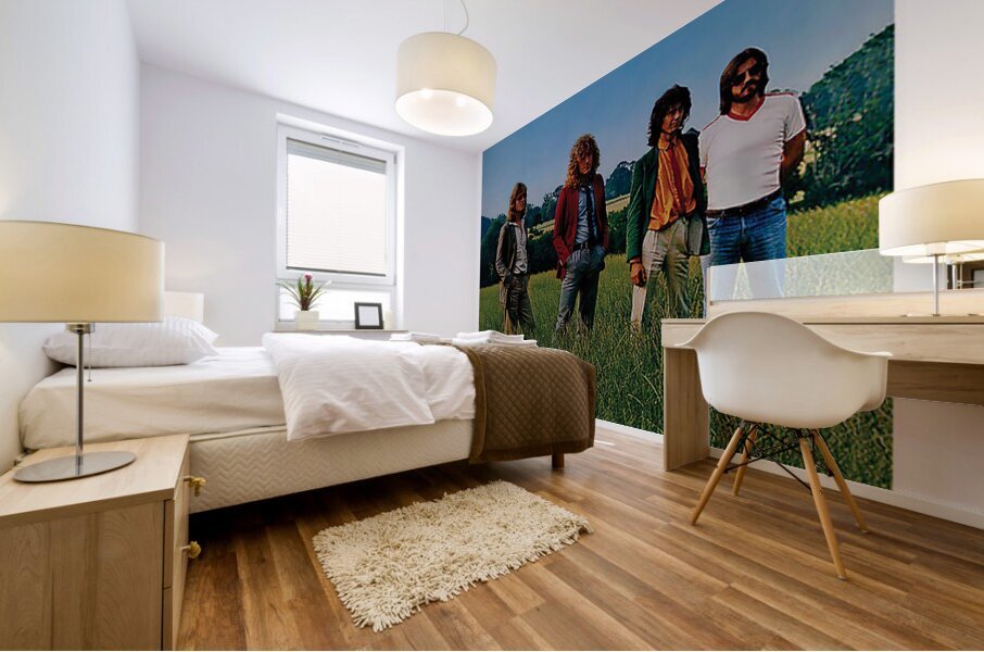 Led Zeppelin 16 Mural print
