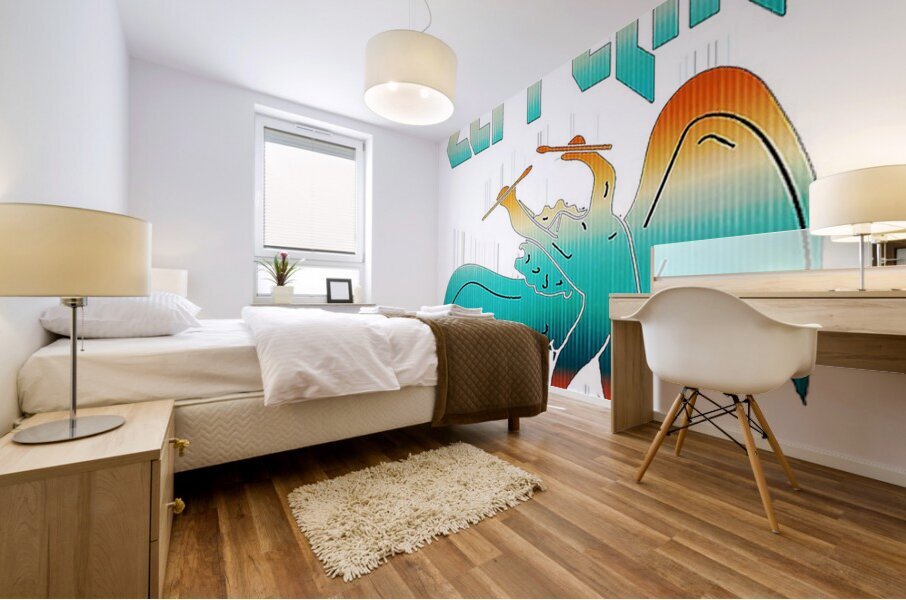Led Zeppelin 20 Mural print
