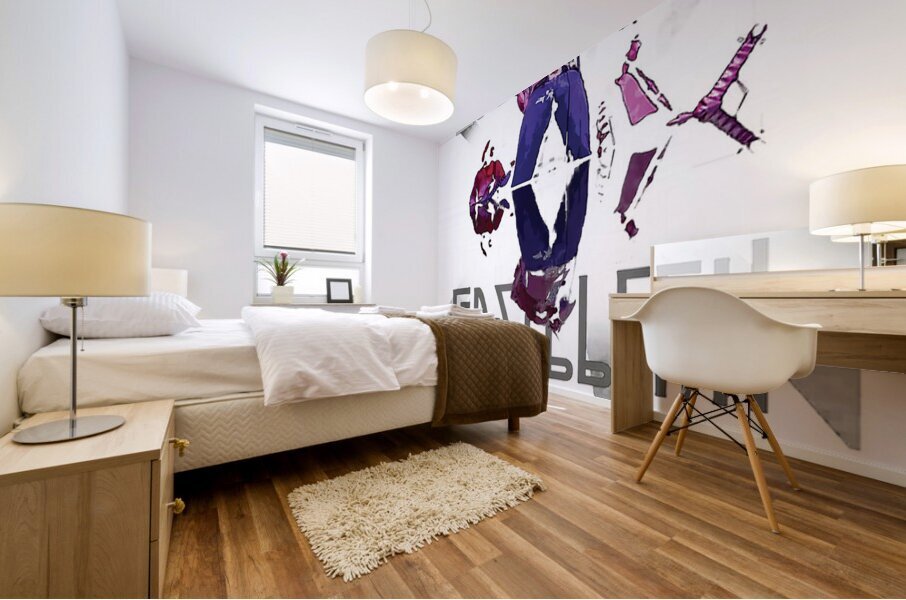 Led Zeppelin 24 Mural print