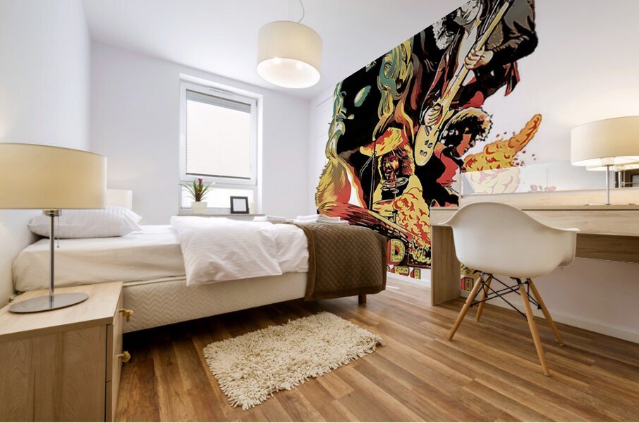 Led Zeppelin 27 Mural print