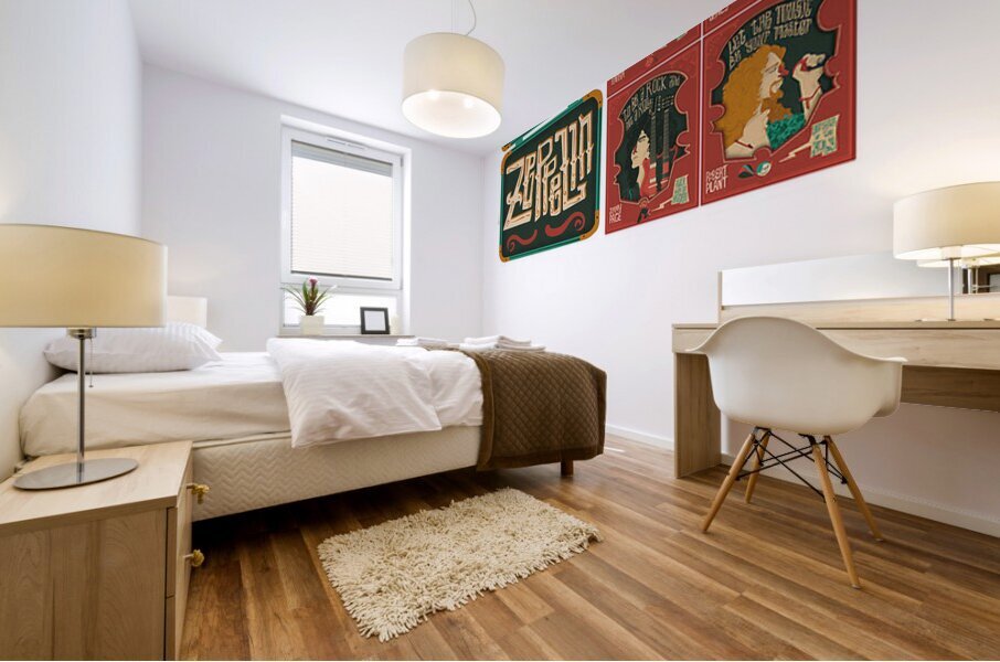 Led Zeppelin 32 Mural print