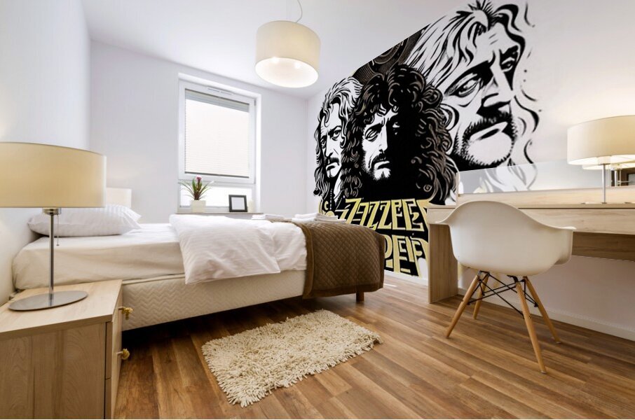 Led Zeppelin 48 Mural print