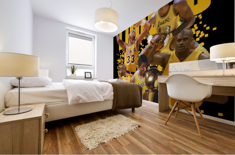 Los Angeles Lakers 21 Mural print