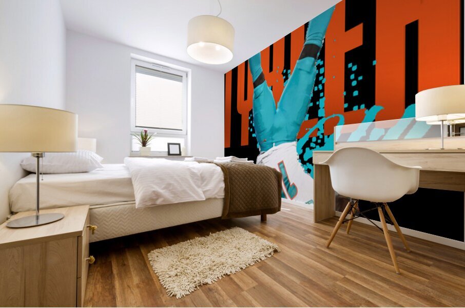 miami dolphins 11 Mural print
