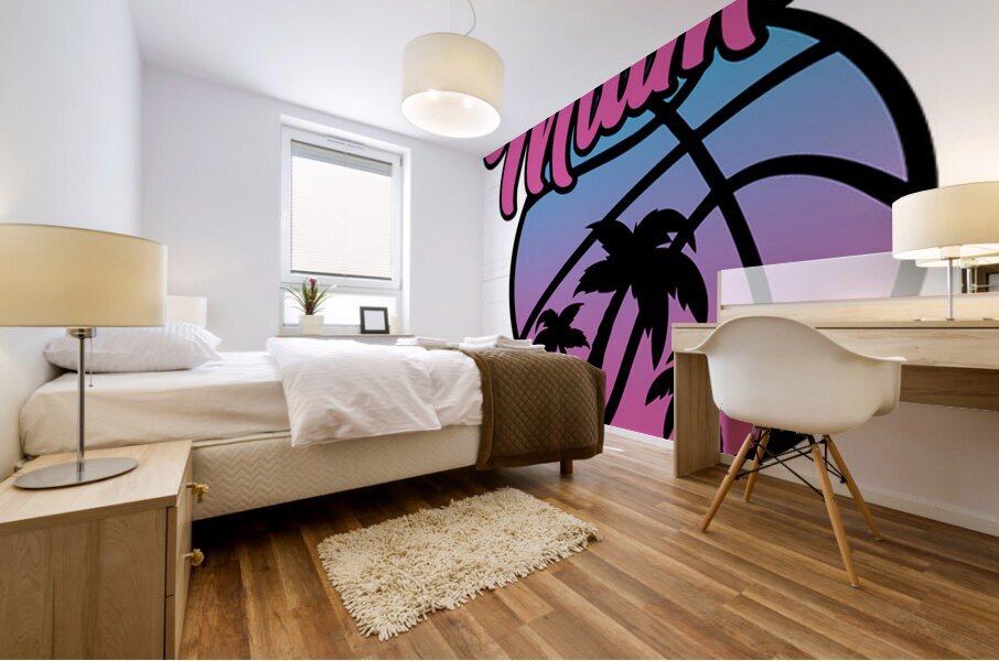 Miami Heat 13 Mural print