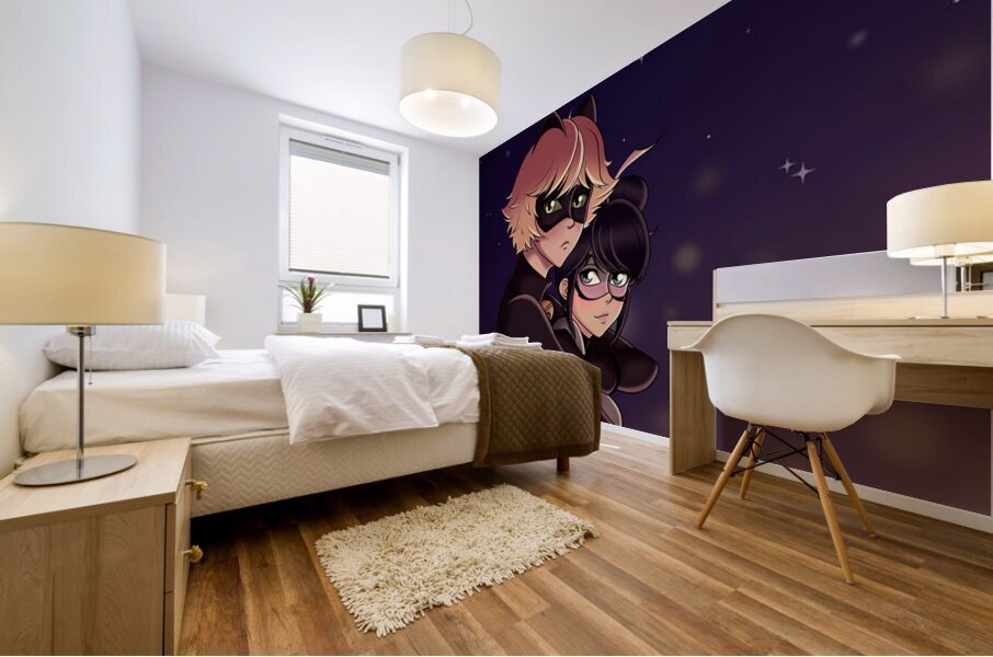 Miraculous 50 Mural print