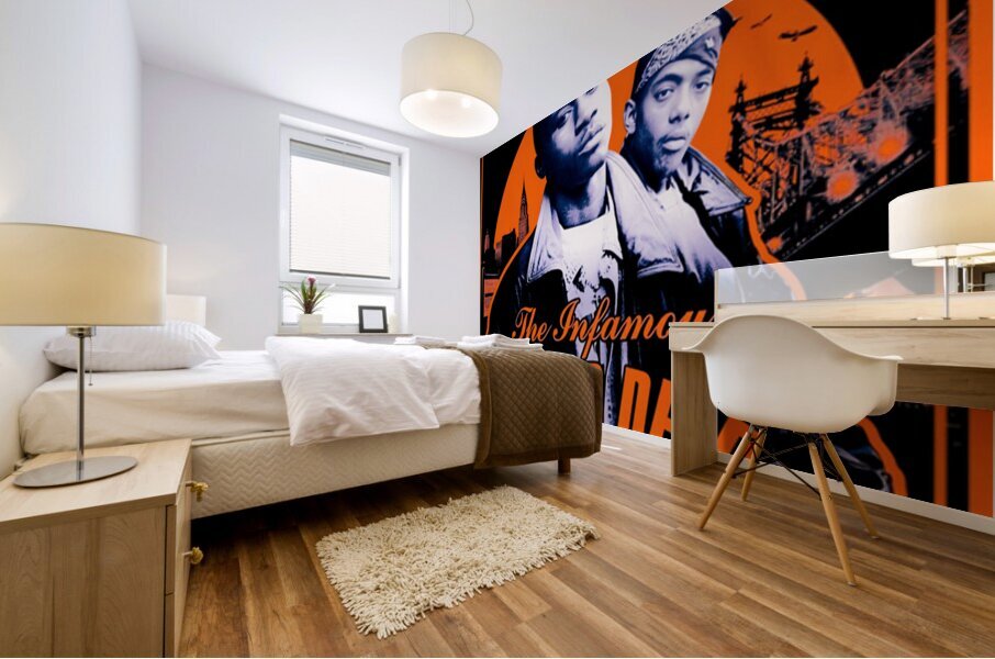 mobb deep 9 Mural print