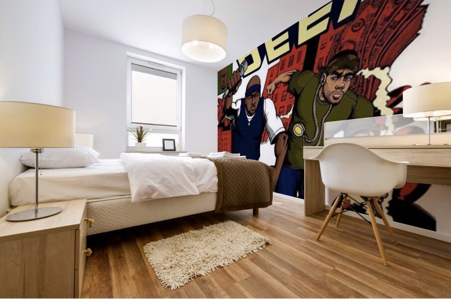 mobb deep 25 Mural print