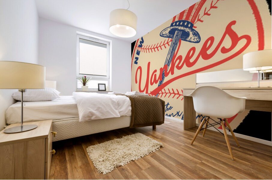 New York Yankees 34 Mural print