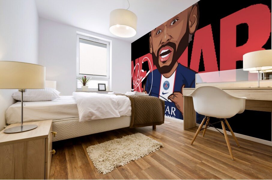 Neymar 5 Mural print