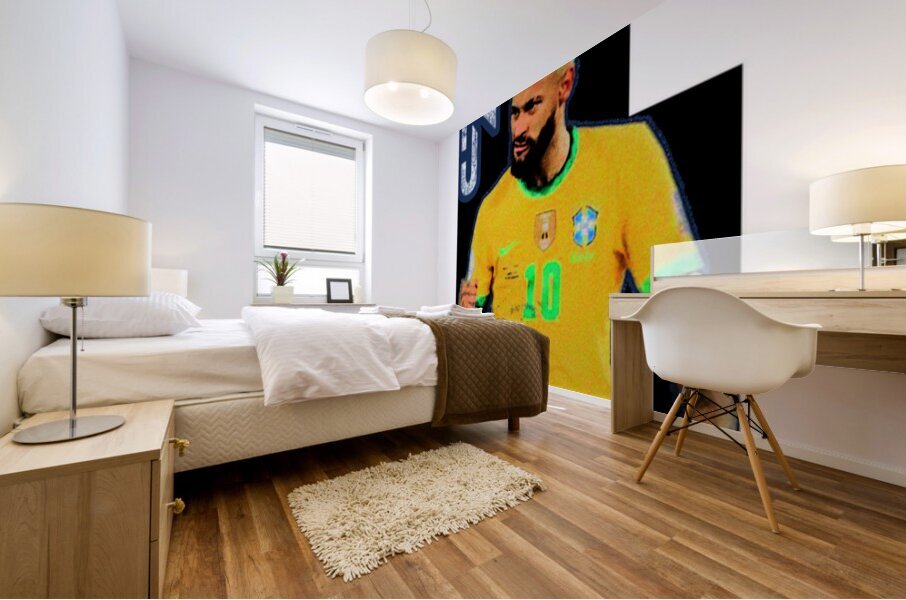 Neymar 11 Mural print