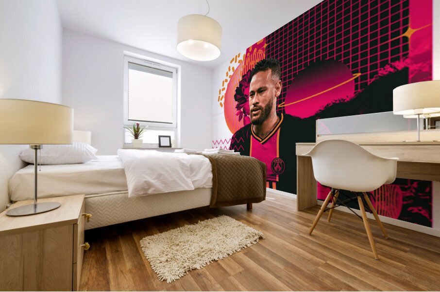 Neymar 12 Mural print