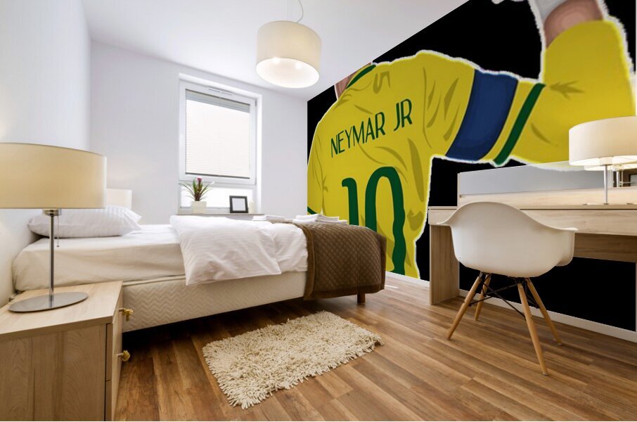 Neymar 15 Mural print