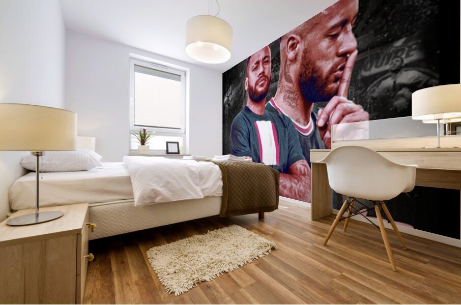 Neymar 27 Mural print