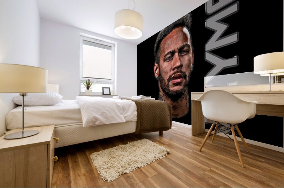 Neymar 28 Mural print