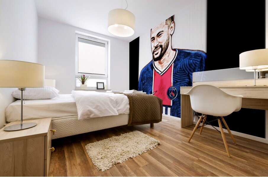 Neymar 43 Mural print