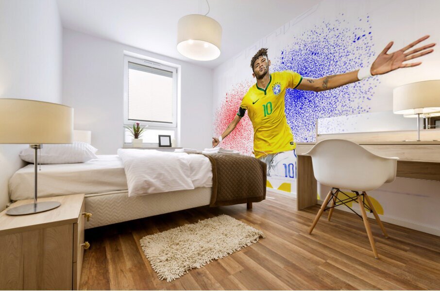 Neymar 49 Mural print