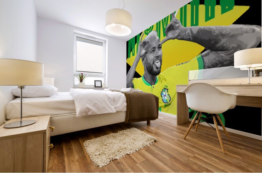 Neymar 51 Mural print