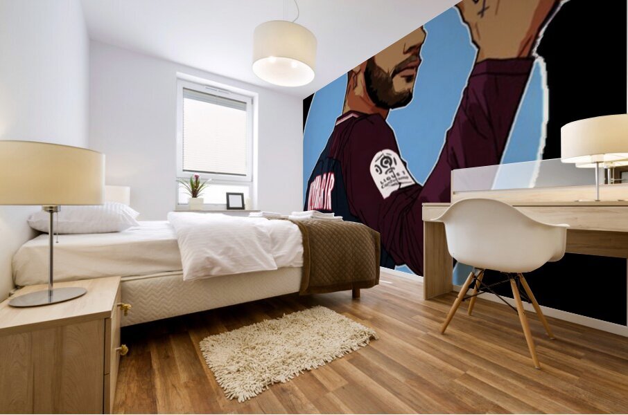 Neymar 59 Mural print