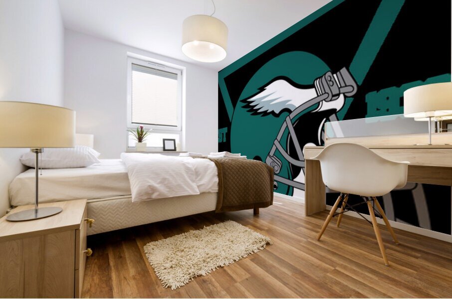 Philadelphia Eagles 13 Mural print