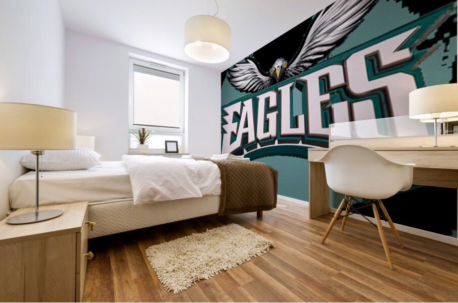 Philadelphia Eagles 18 Mural print