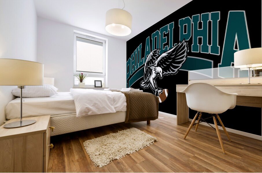Philadelphia Eagles 45 Mural print