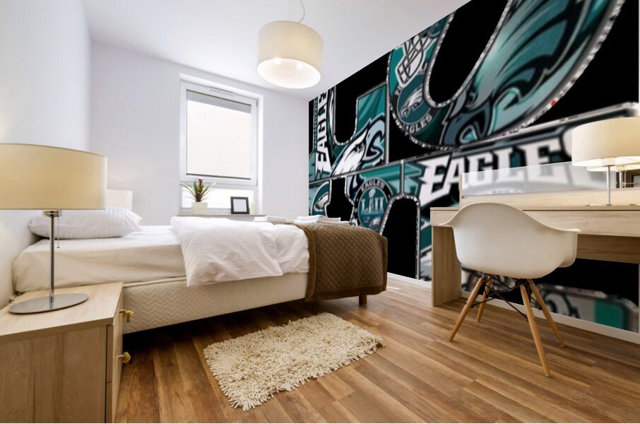 Philadelphia Eagles 53 Mural print