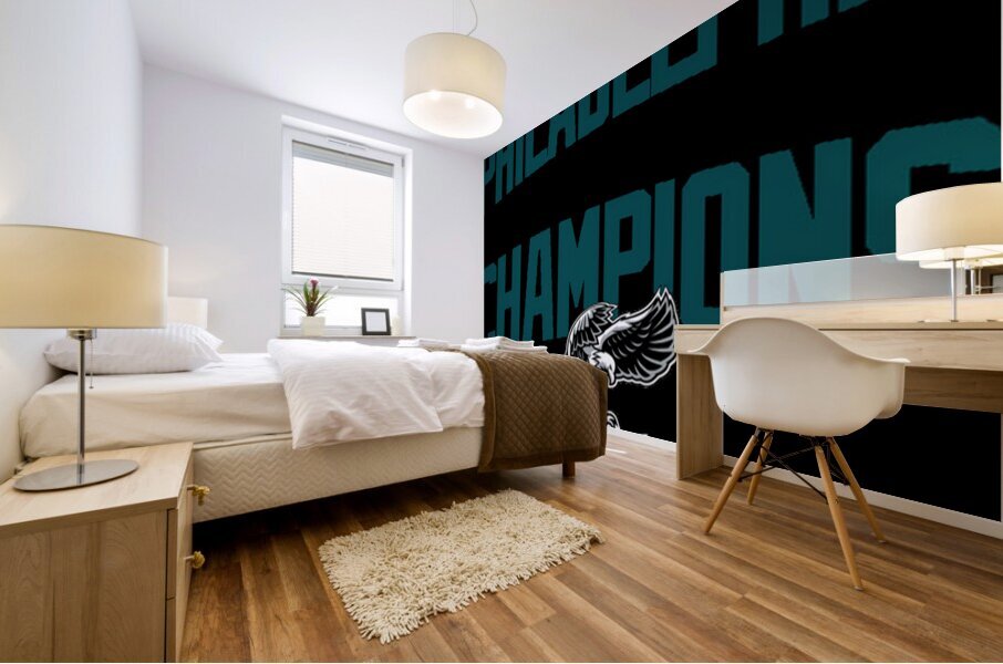 Philadelphia Eagles 63 Mural print