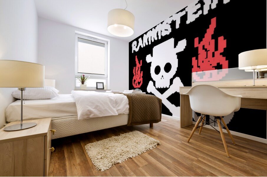 rammstein 48 Mural print