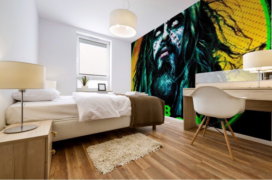 rob zombie 19 Mural print