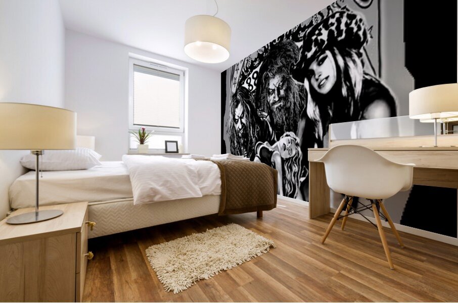 rob zombie 26 Mural print
