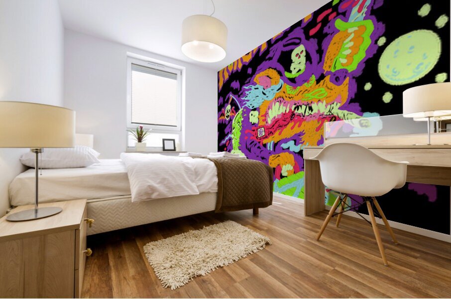 rob zombie 36 Mural print