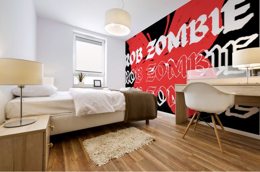 rob zombie 40 Mural print
