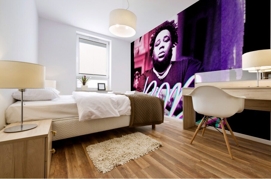Rod wave 4 Mural print