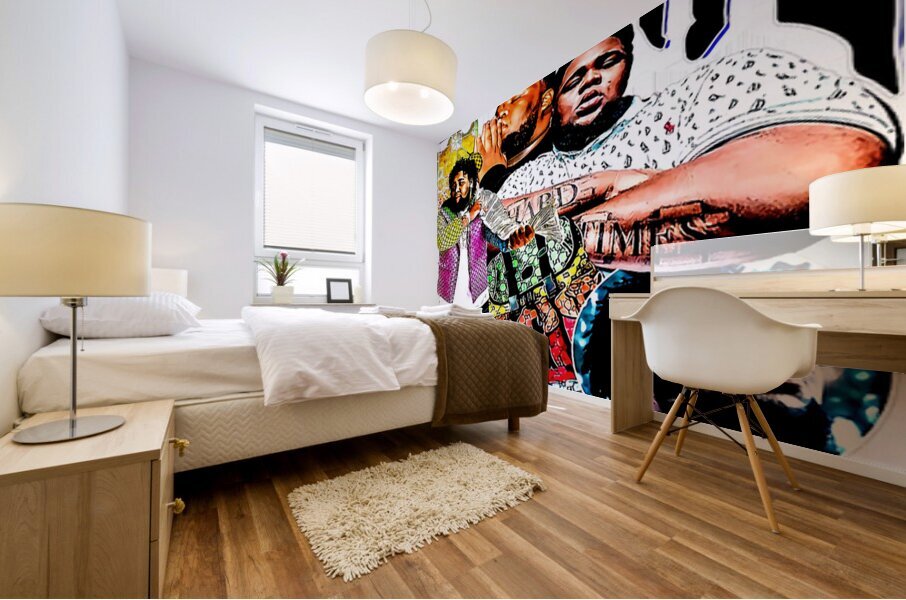 Rod wave 10 Mural print
