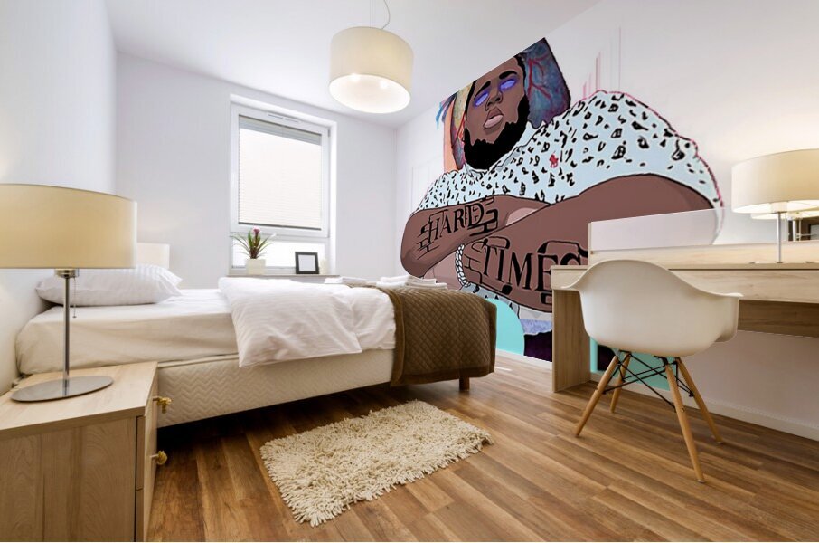 Rod wave 12 Mural print