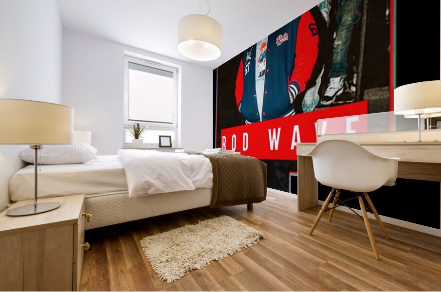 Rod wave 13 Mural print