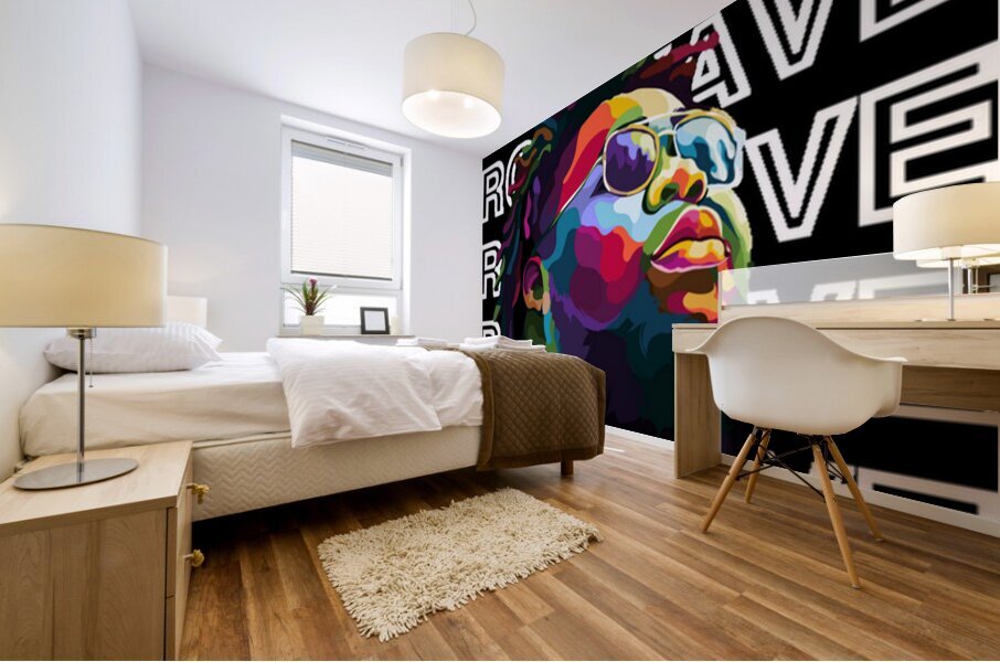 Rod wave 17 Mural print