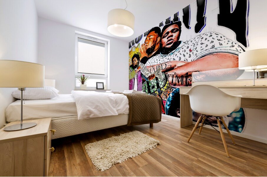 Rod wave 18 Mural print